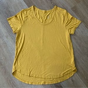 A new day Target mustard yellow women’s size medium soft tee